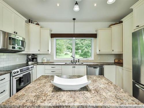 Kitchen - 2060Z Côte St-Victor, Papineauville, QC - Indoor Photo Showing Kitchen With Double Sink With Upgraded Kitchen