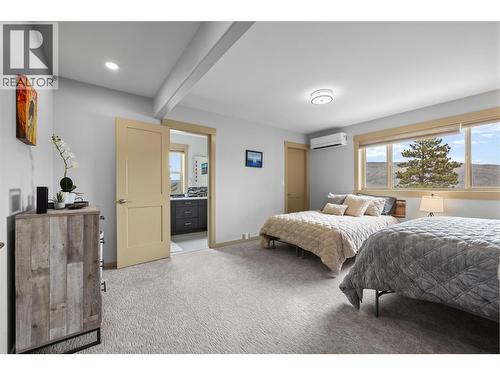 Second of two bedrooms on main floor - 432 Hwy 97 Highway, Summerland, BC - Indoor Photo Showing Bedroom