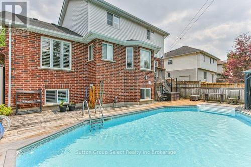 21 Heron Avenue, Woodstock (Woodstock - North), ON - Outdoor With In Ground Pool With Exterior