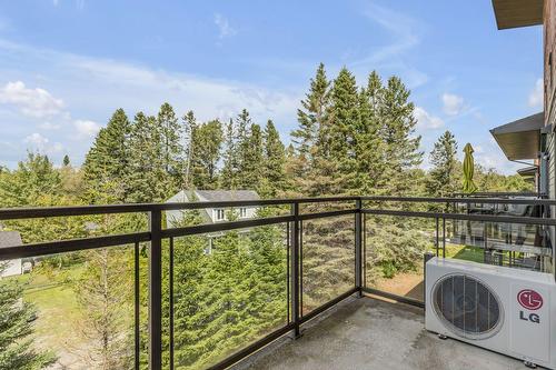 Balcony - 302-1692 Boul. Pie-Xi N., Québec (La Haute-Saint-Charles), QC - Outdoor With Balcony With Exterior