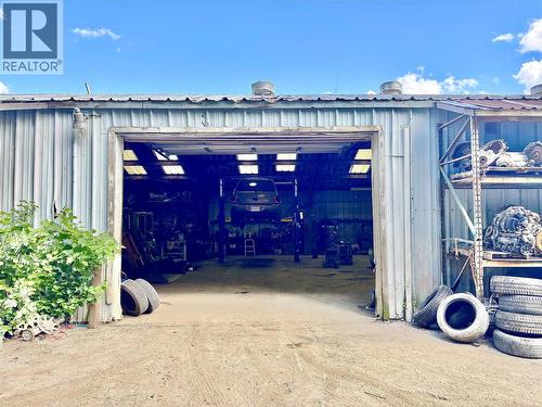 12 by 12 bay door on the side of the building - 4751 5Th Avenue Sw, Salmon Arm, BC 