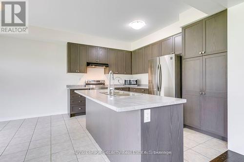 30 Witteveen Drive, Brantford, ON - Indoor Photo Showing Kitchen With Stainless Steel Kitchen With Double Sink