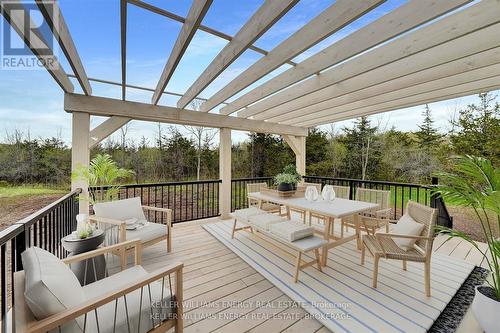 1032 Burr Road, Prince Edward County (Hillier Ward), ON - Outdoor With Deck Patio Veranda With Exterior