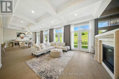 101 Milky Way Drive, Richmond Hill (Observatory), ON - Indoor Photo Showing Living Room With Fireplace