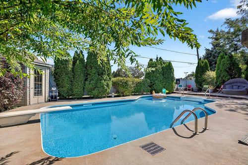 Pool - 1623 Rue Michel-Gamelin, Laval (Vimont), QC - Outdoor With In Ground Pool With Backyard
