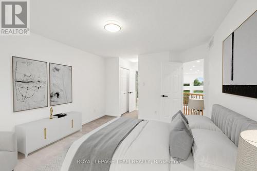 This primary suite has been virtually staged - 137 Macassa Circle, Ottawa, ON - Indoor