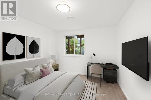 This bedroom has been virtually staged - 137 Macassa Circle, Ottawa, ON - Indoor