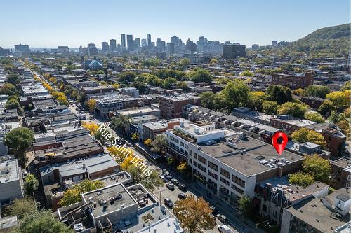 Aerial photo - 304-4584 Rue St-Denis, Montréal (Le Plateau-Mont-Royal), QC - Outdoor With View