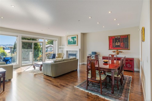 3026 Waterstone Way, Nanaimo, BC - Indoor Photo Showing Living Room With Fireplace