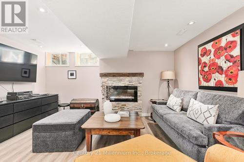 14 Thomas Drive, Collingwood, ON - Indoor Photo Showing Living Room With Fireplace