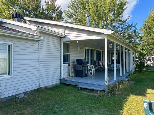 Back facade - 7470 Boul. Allard, Drummondville, QC - Outdoor With Deck Patio Veranda With Exterior