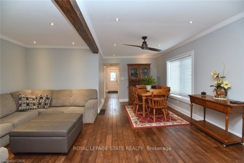293 Fairfield Avenue, Hamilton, ON - Indoor Photo Showing Living Room