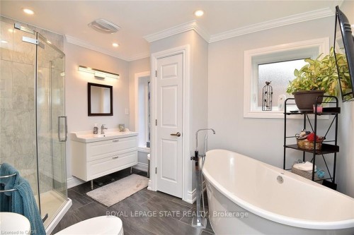 293 Fairfield Avenue, Hamilton, ON - Indoor Photo Showing Bathroom
