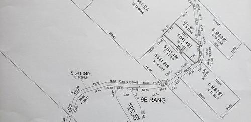 Drawing (sketch) - 9E Rang, Saint-Côme, QC 