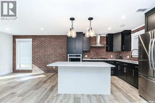 1001 Osler Street, Saskatoon, SK - Indoor Photo Showing Kitchen With Upgraded Kitchen