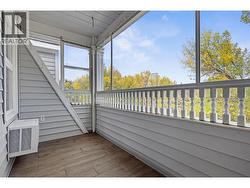 Enclosed balcony off the living room - 