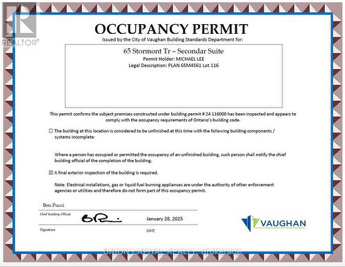 65 Stormont Trail, Vaughan, ON - Other