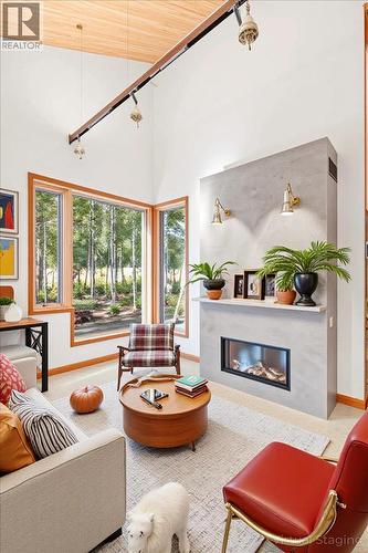 5538 Currie Bowl Way, Fernie, BC - Indoor Photo Showing Living Room With Fireplace
