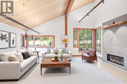 5538 Currie Bowl Way, Fernie, BC - Indoor Photo Showing Living Room With Fireplace