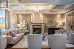 Formal Living Room w/Fireplace - 