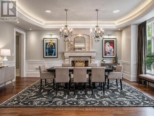 13160 Nassagaweya Esquesing Townline, Milton, ON - Indoor Photo Showing Dining Room