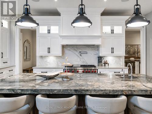 13160 Nassagaweya Esquesing Townline, Milton, ON - Indoor Photo Showing Kitchen With Upgraded Kitchen
