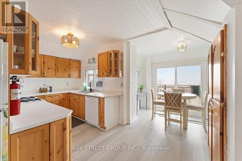 1019 Beach Boulevard, Hamilton, ON - Indoor Photo Showing Kitchen With Double Sink