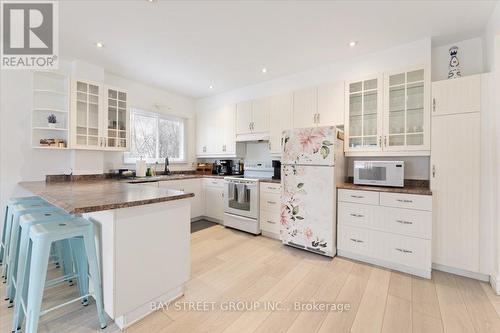 1019 Beach Boulevard, Hamilton, ON - Indoor Photo Showing Kitchen With Double Sink