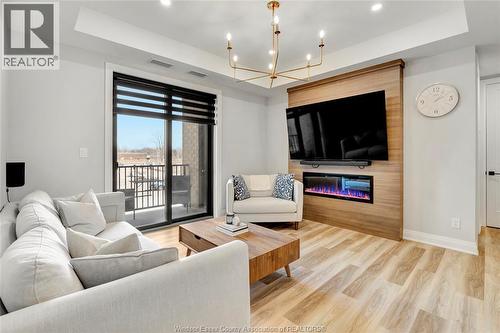1855 Wyoming Unit# 214, Lasalle, ON - Indoor Photo Showing Living Room