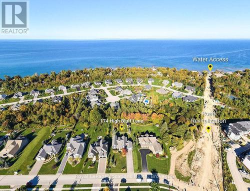 174 High Bluff Lane, Blue Mountains, ON - Outdoor With Body Of Water With View