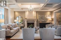 Formal Living room with Fireplace - 