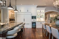 Chef's kitchen with adjacent Servery & Pantry - 