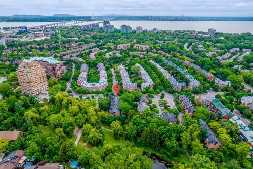 Photo aérienne - 672 Ch. Marie-Le Ber, Montréal (Verdun/Île-Des-Soeurs), QC 