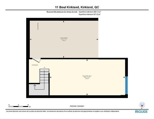 Plan (croquis) - 110-11Z Boul. Kirkland, Kirkland, QC 
