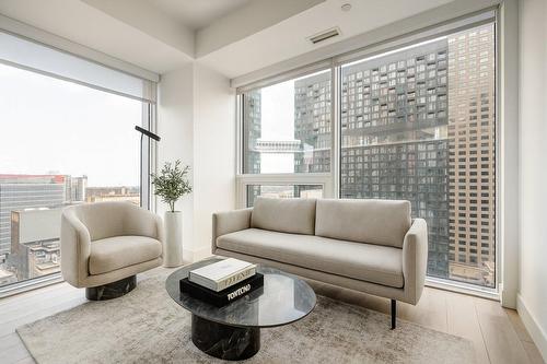 Living room - 1512-435 Boul. René-Lévesque O., Montréal (Ville-Marie), QC - Indoor