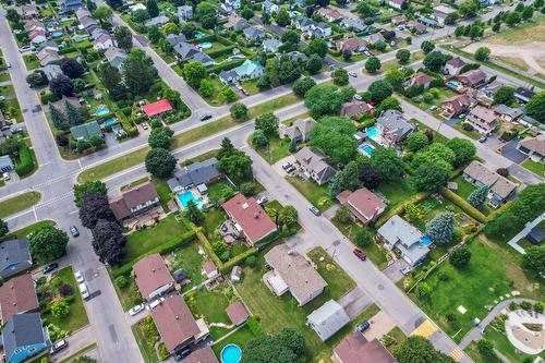 Photo aérienne - 261 Rue St-Louis, Salaberry-De-Valleyfield, QC - Outdoor With View