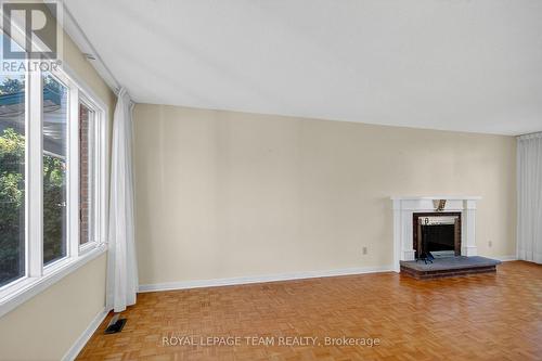 Living Room - 1264 Morrison Drive, Ottawa, ON - Indoor With Fireplace