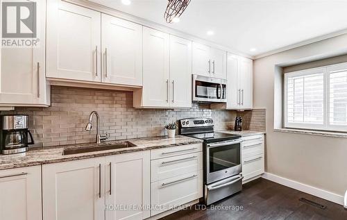 37 - 6855 Glen Erin Drive, Mississauga, ON - Indoor Photo Showing Kitchen With Upgraded Kitchen