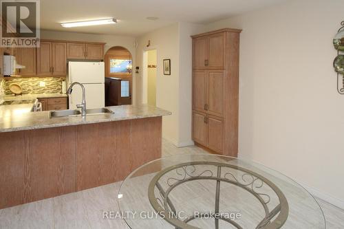 233 Odette Road, Peterborough (Monaghan Ward 2), ON - Indoor Photo Showing Kitchen With Double Sink