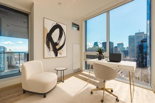 Chambre à coucher - 1521-435 Boul. René-Lévesque O., Montréal (Ville-Marie), QC - Indoor Photo Showing Office