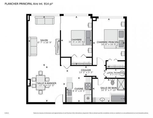 Plan (croquis) - C-110-2281 Av. Desjardins, Montréal (Mercier/Hochelaga-Maisonneuve), QC - Other