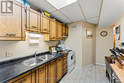 32 James Street W, Cobourg, ON - Indoor Photo Showing Kitchen With Double Sink