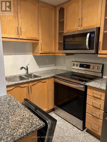 1801 - 60 Byng Avenue, Toronto, ON - Indoor Photo Showing Kitchen With Double Sink
