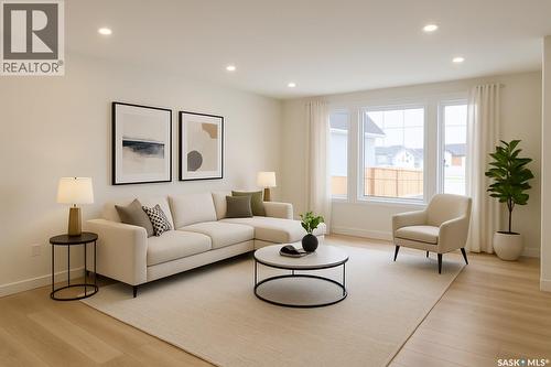 241 Carriage Drive, Rudy Rm No. 284, SK - Indoor Photo Showing Living Room