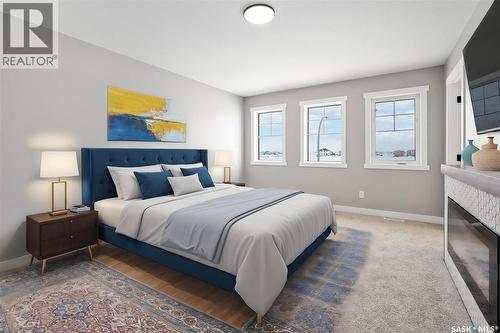 214 Fortosky Crescent, Saskatoon, SK - Indoor Photo Showing Bedroom