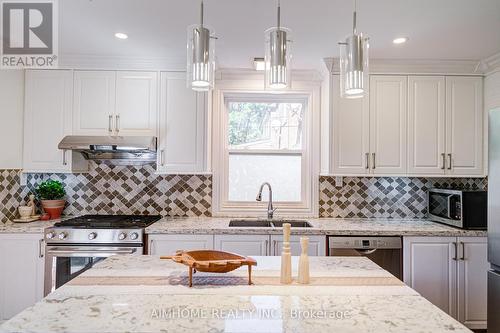 96 Highfield Road, Toronto, ON - Indoor Photo Showing Kitchen With Double Sink With Upgraded Kitchen