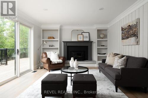 32 Cedar Drive, Caledon, ON - Indoor Photo Showing Living Room With Fireplace