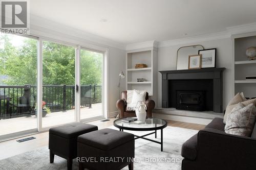 32 Cedar Drive, Caledon, ON - Indoor Photo Showing Living Room With Fireplace
