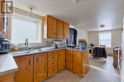 156 Mackay Street, Pembroke, ON - Indoor Photo Showing Kitchen With Double Sink