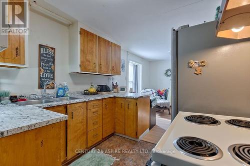 156 Mackay Street, Pembroke, ON - Indoor Photo Showing Kitchen With Double Sink